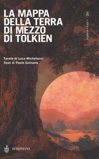 La mappa della Terra di mezzo di Tolkien