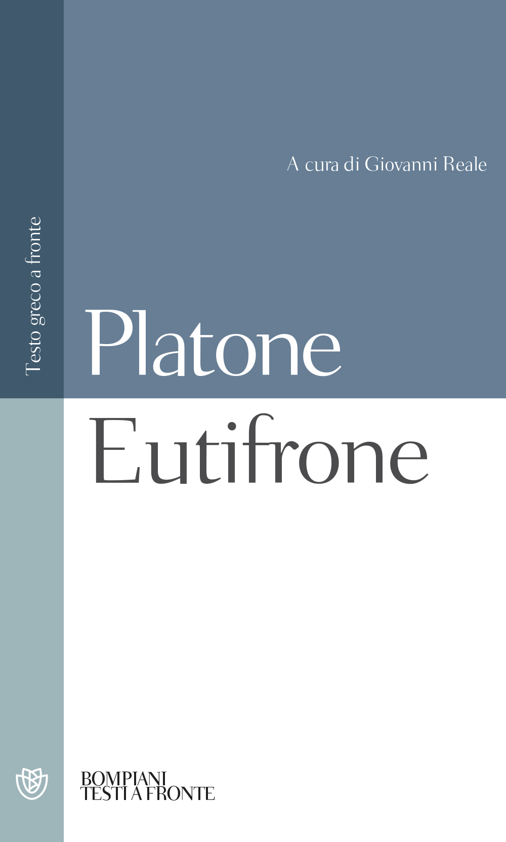 Eutifrone. Testo greco a fronte