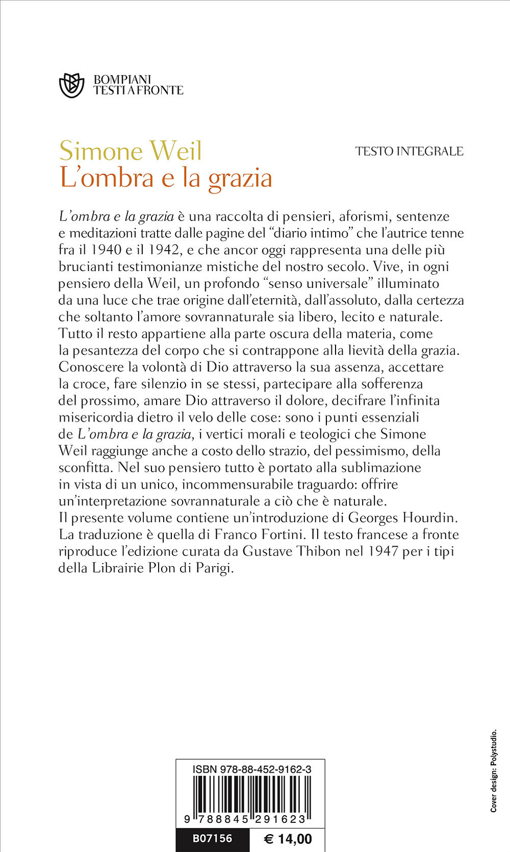 L'ombra e la grazia