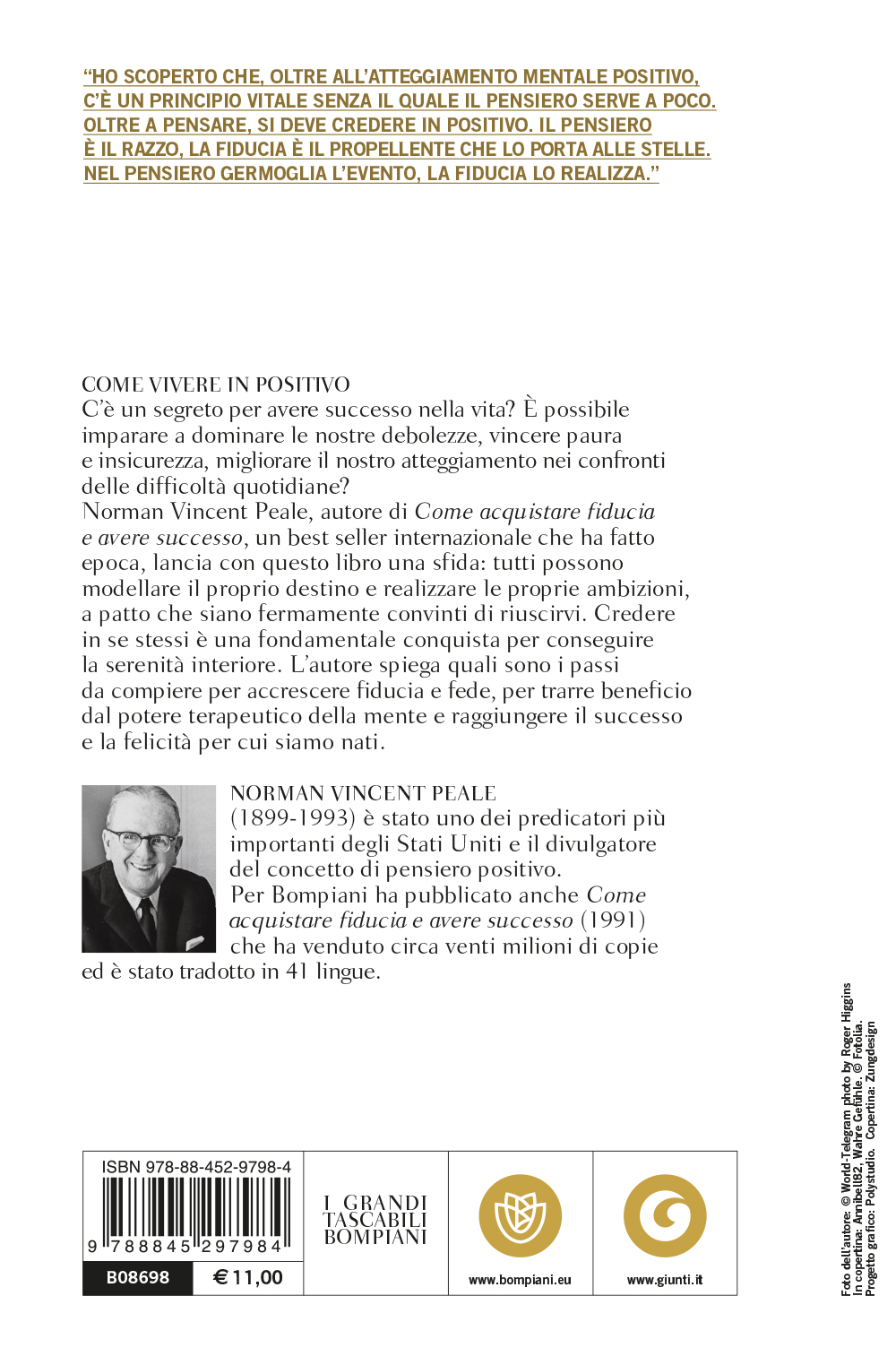 Il pensiero positivo in ogni giorno. Per vivere in armonia con noi stessi e  con gli altri - Norman Vincent Peale - Libro - Armenia - La via positiva