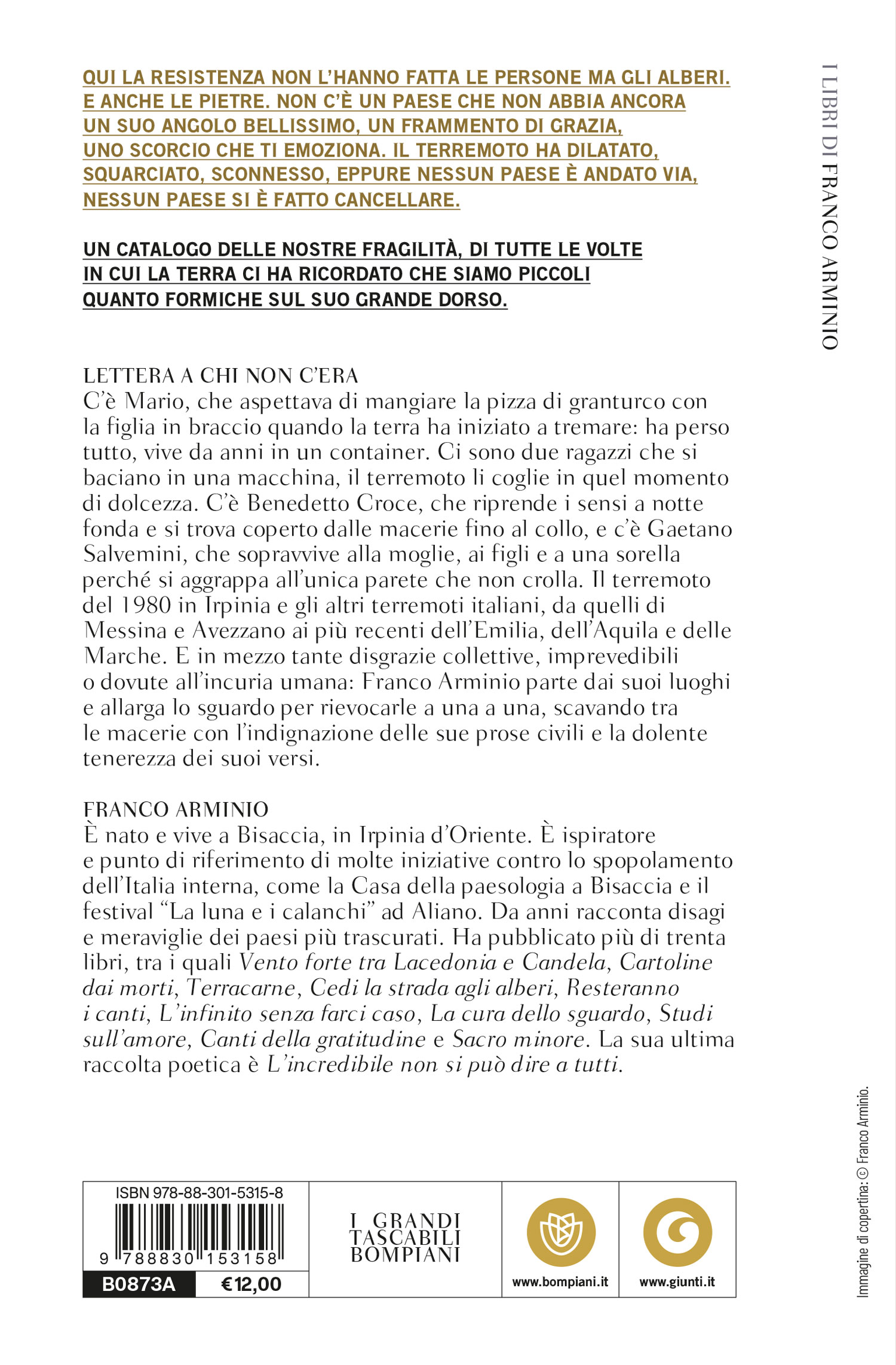 Lettera a chi non c'era