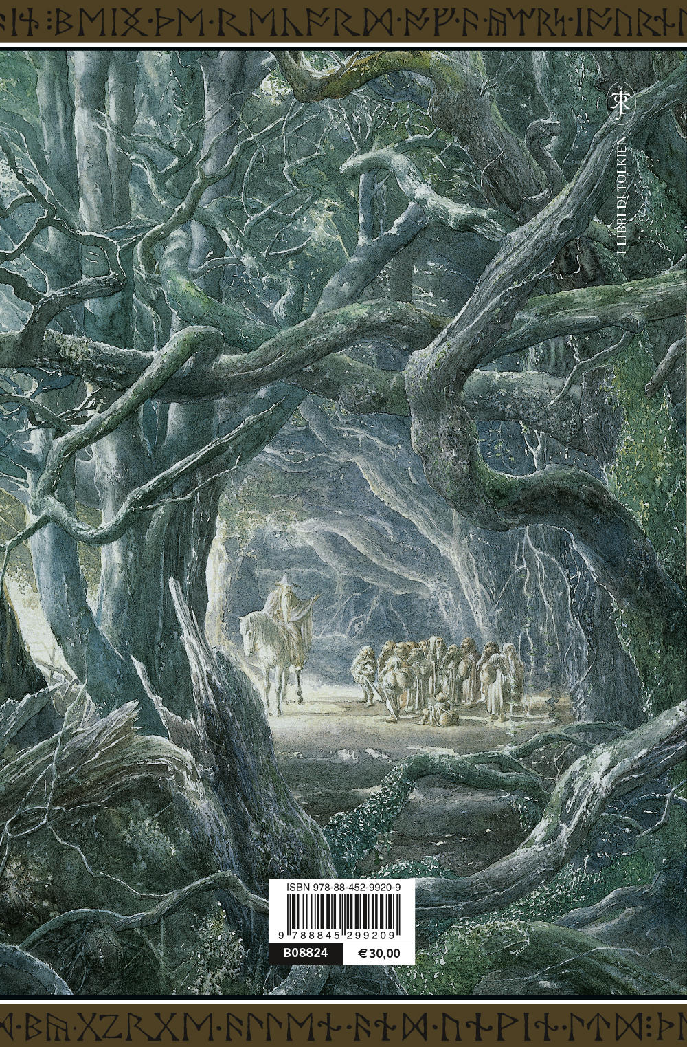 Lo Hobbit - J.R.R. Tolkien - edizione Bompiani con copertina rifatta in  vera pelle