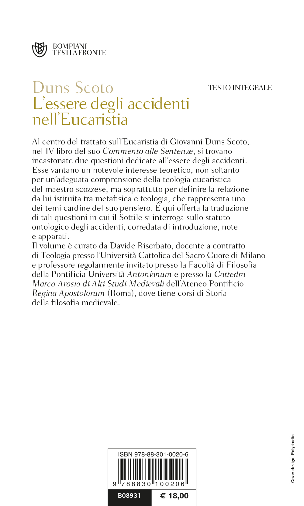 L'essere degli accidenti