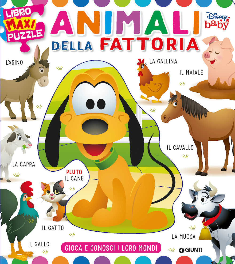 Libro Maxi Puzzle Animali della fattoria