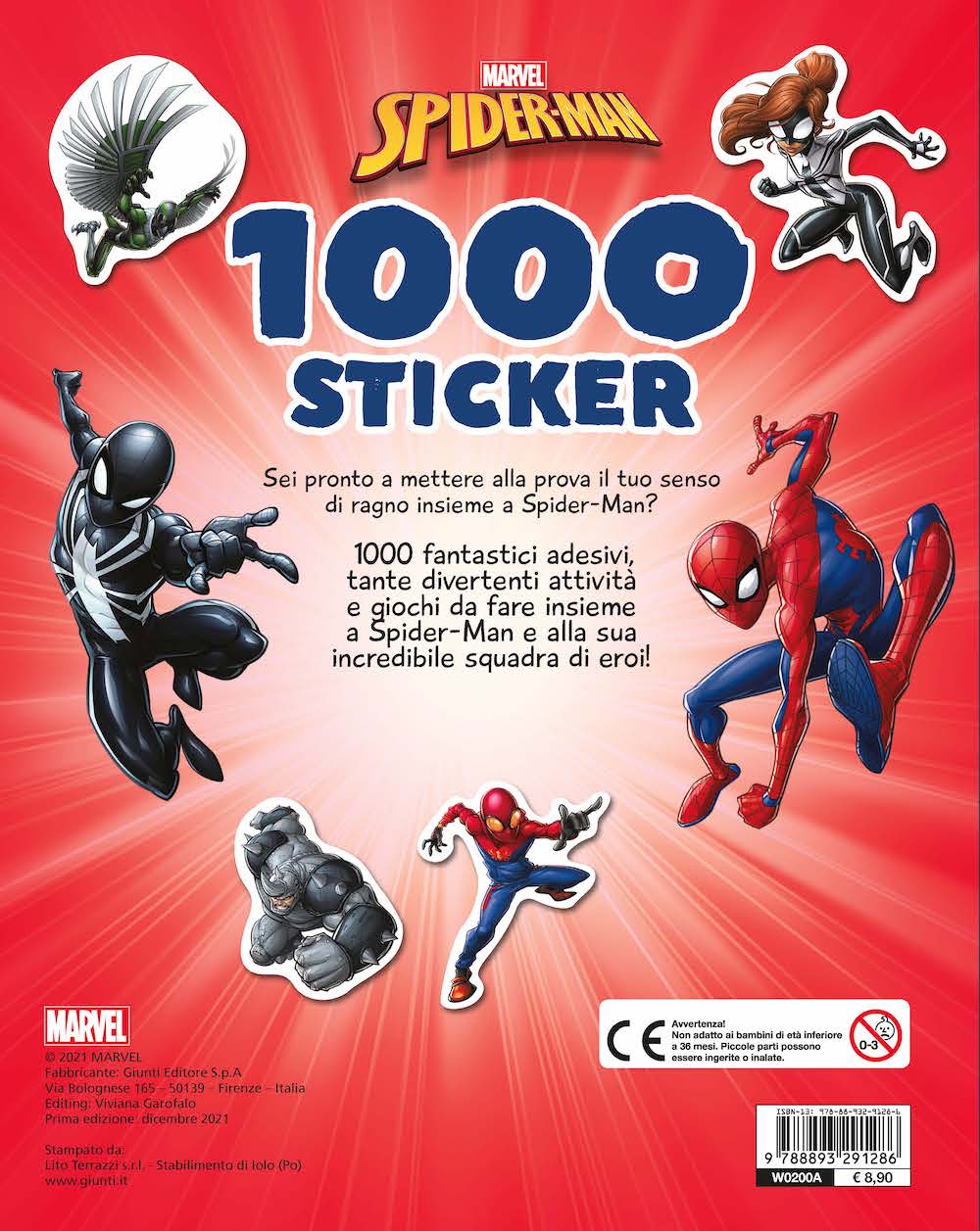 Spiderman 1000 sticker