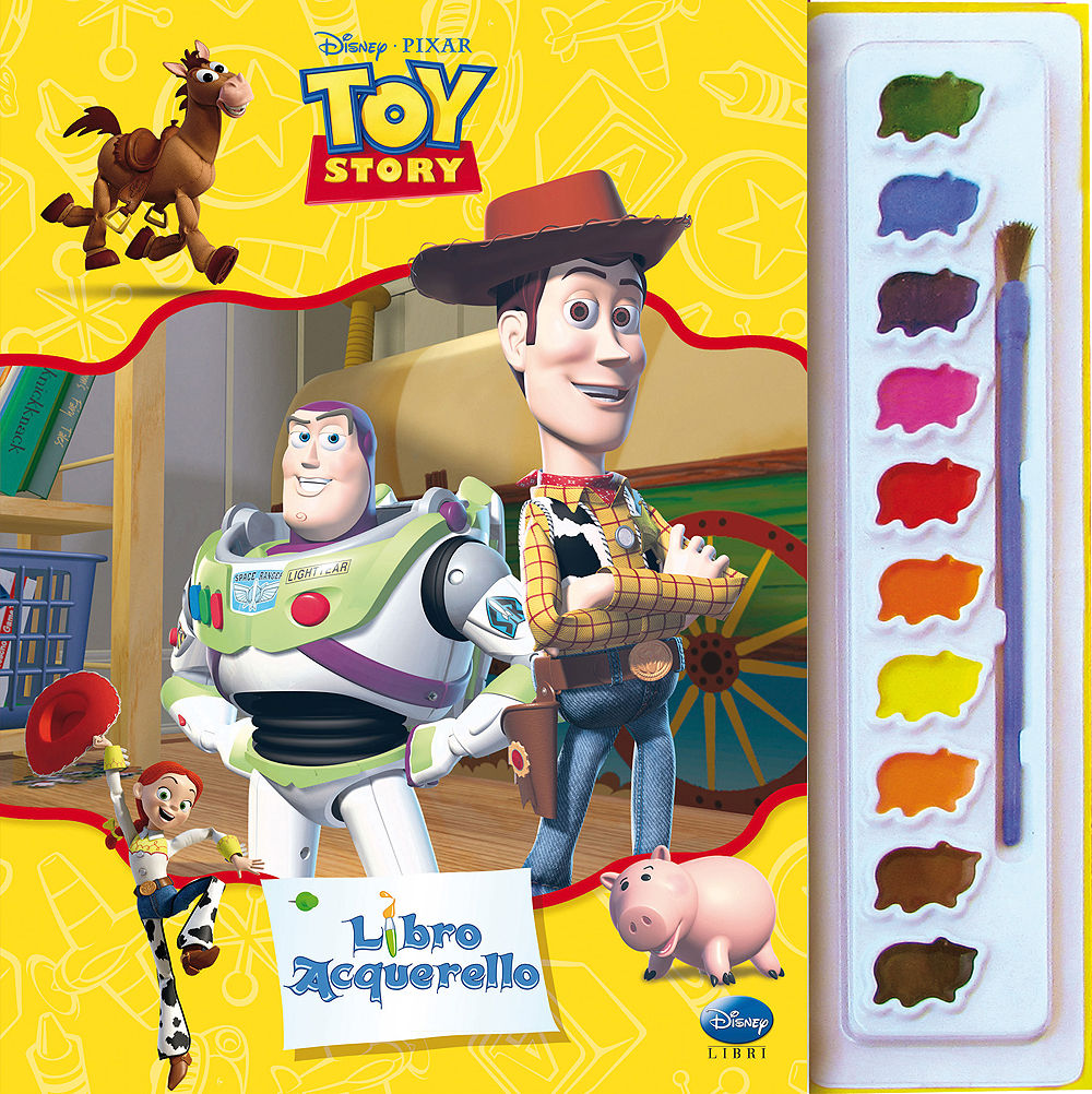 Libro Acquerello - Toy Story