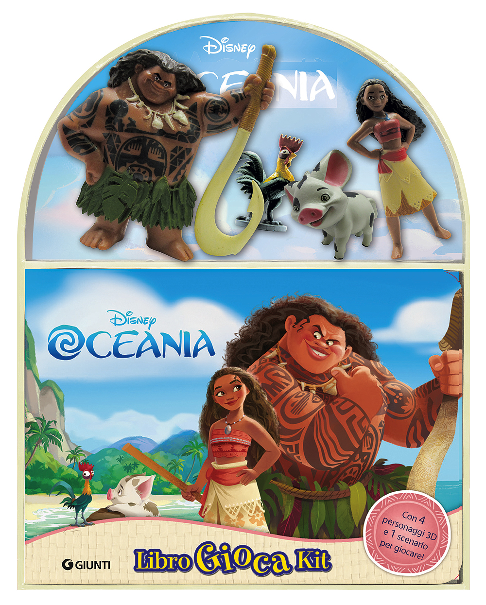 Oceania - LibroGiocaKit, Walt Disney