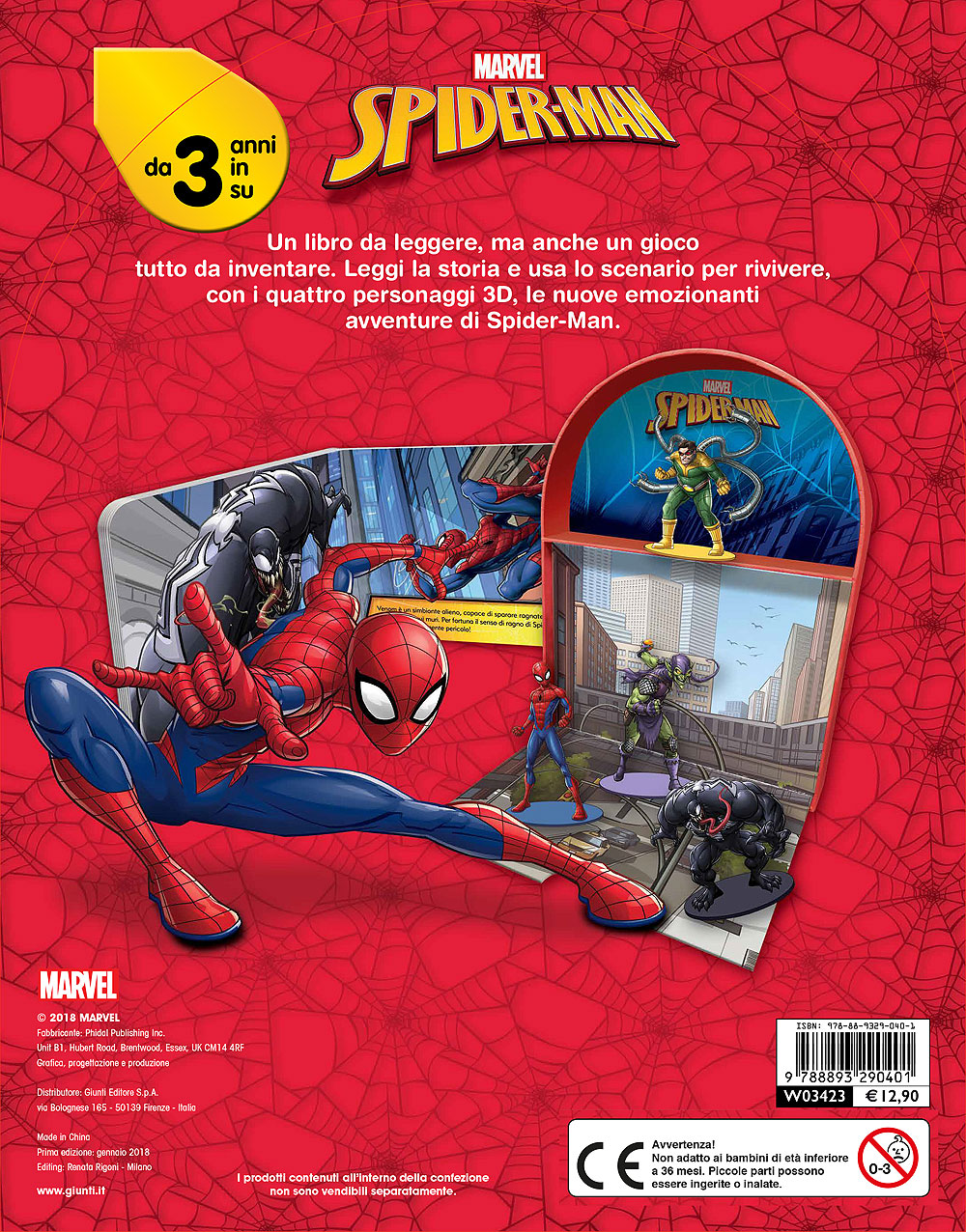 Spider-Man - LibroGiocaKit