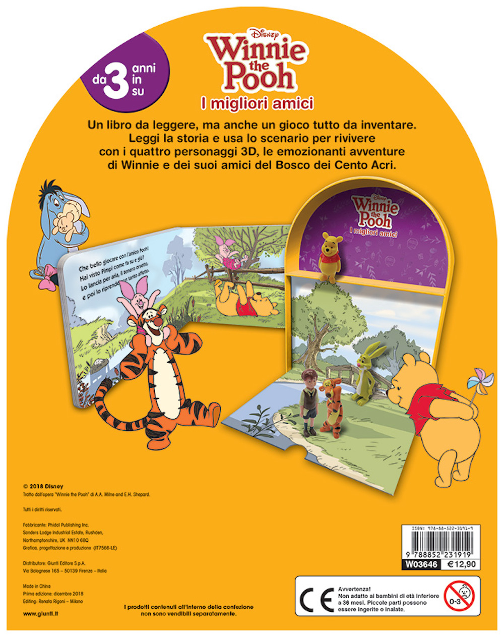 Winnie the Pooh - LibroGiocaKit - I migliori amici
