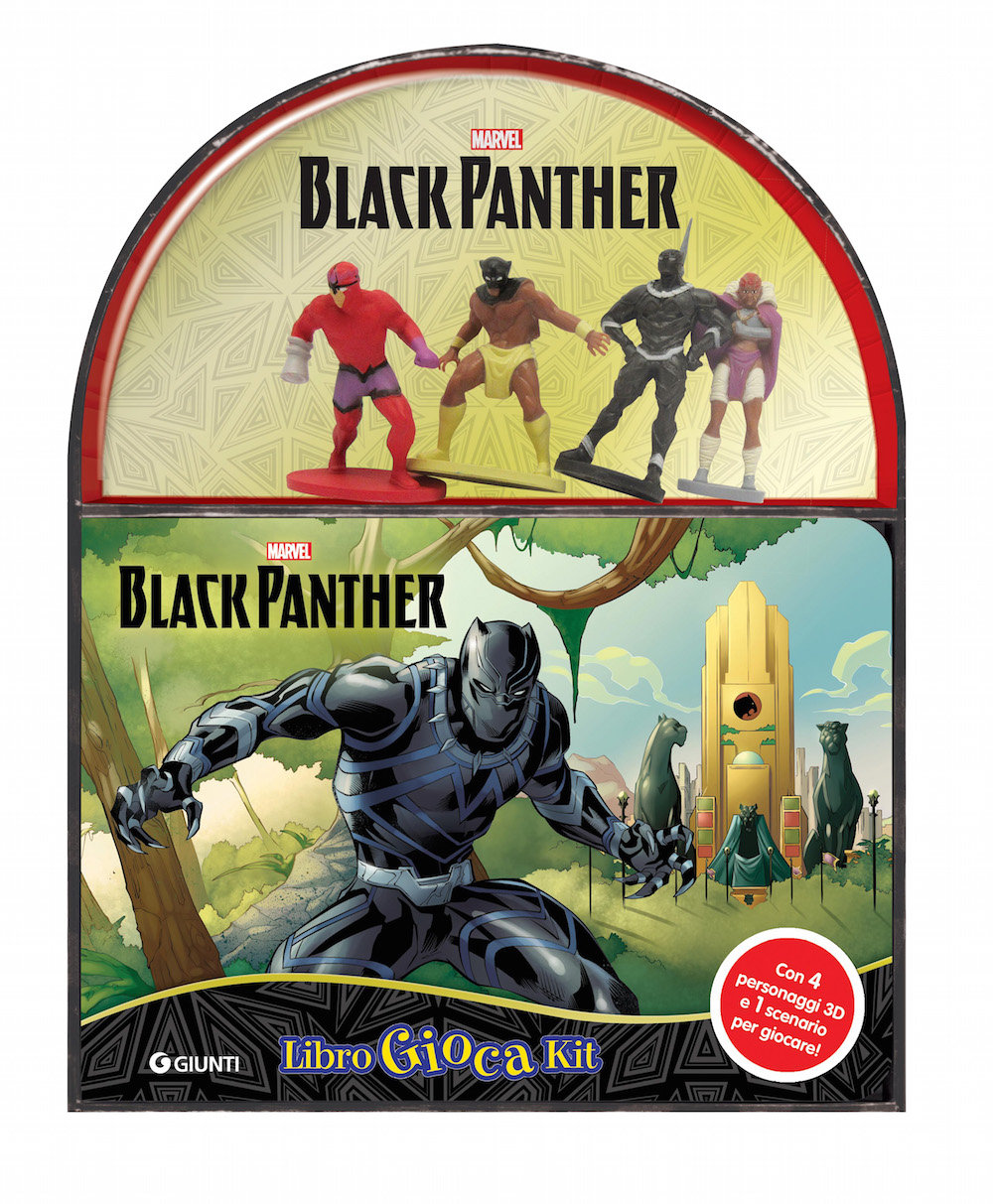 LibroGiocaKit - Marvel. Black Panther