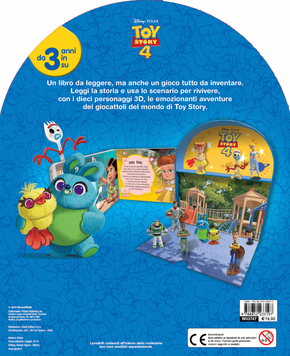 Toy Story 4 - Maxi LibroGiocaKit