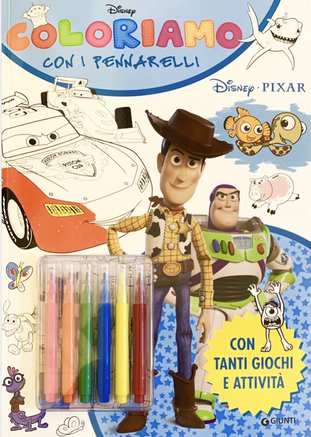 Coloriamo con i pennarelli - Disney/Pixar 
