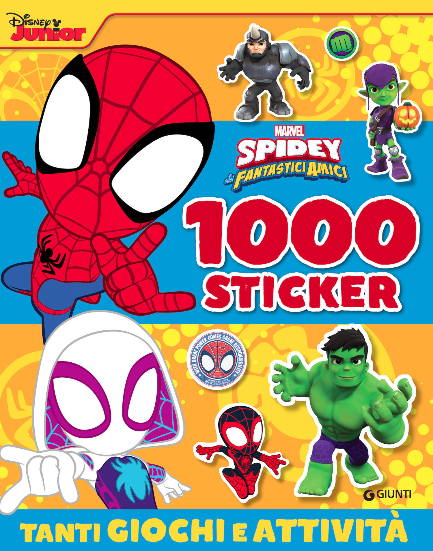 Spidey and his amazing friends 1000 Sticker