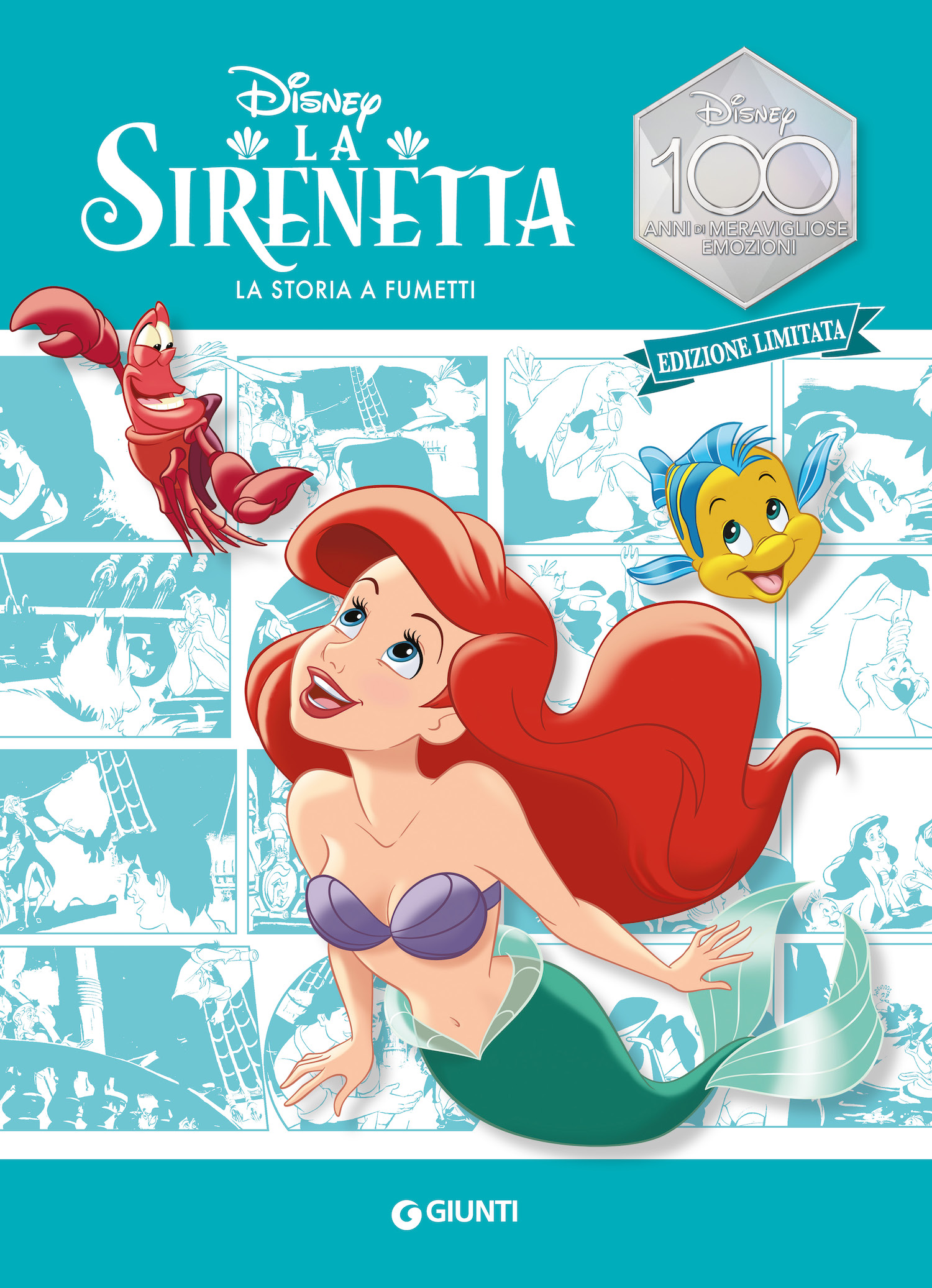 La Sirenetta La storia a fumetti Edizione limitata