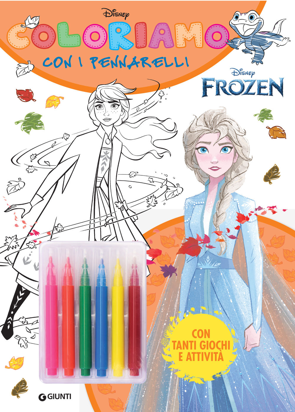 Coloriamo con i pennarelli Disney Frozen