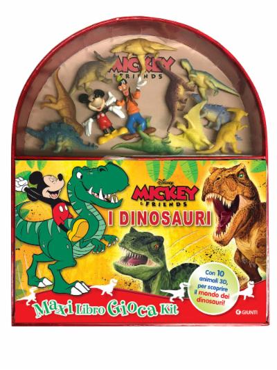 Dinosauri Mickey&Friends Maxi LibroGiocaKit