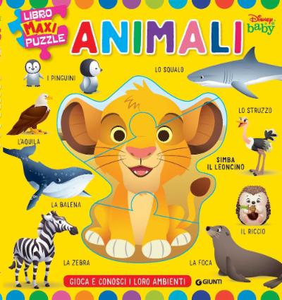 Libro Maxi puzzle Animali Baby
