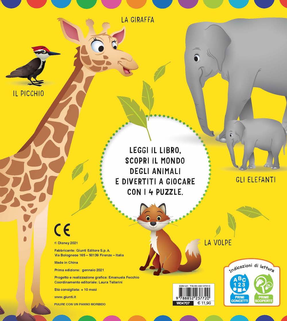 Libro Maxi puzzle Animali Baby