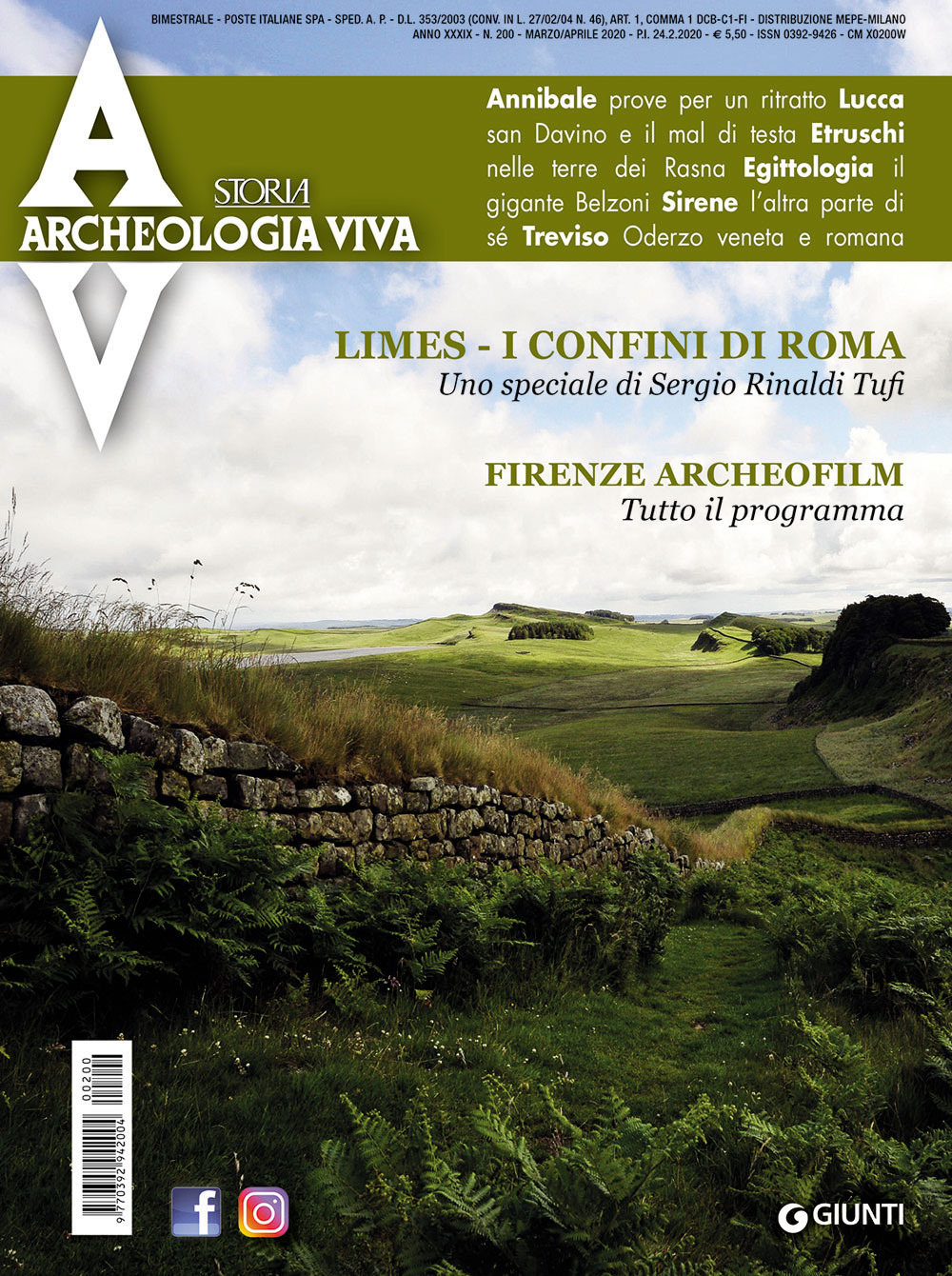 Archeologia Viva n. 200 - marzo/aprile 2020