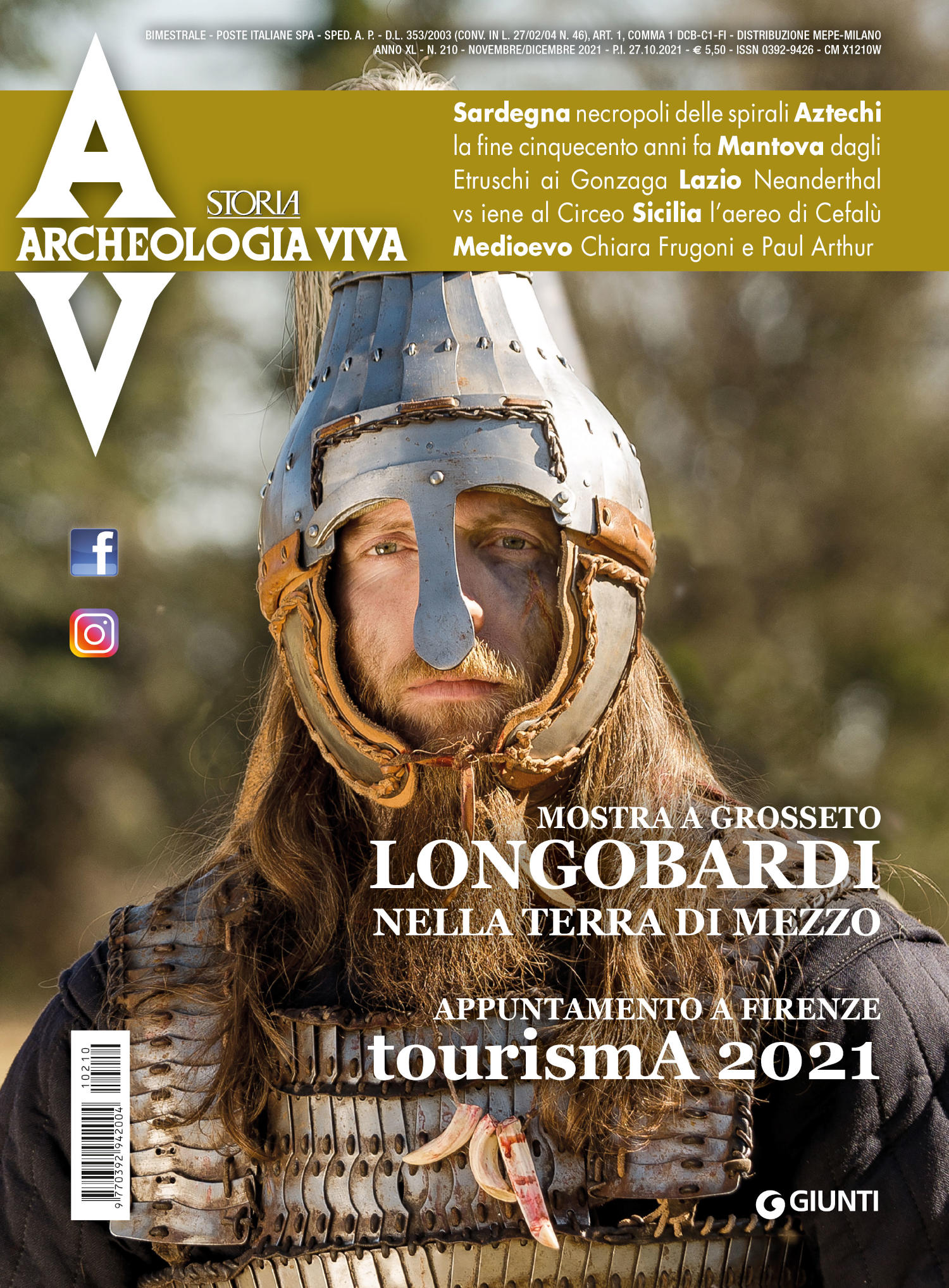 Archeologia Viva n. 210 - novembre/dicembre 2021