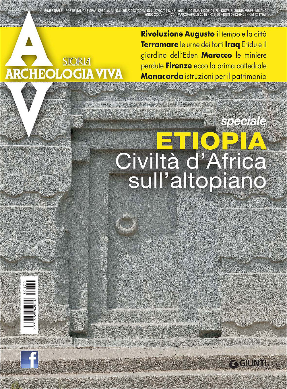 Archeologia Viva n. 170 - marzo/aprile 2015