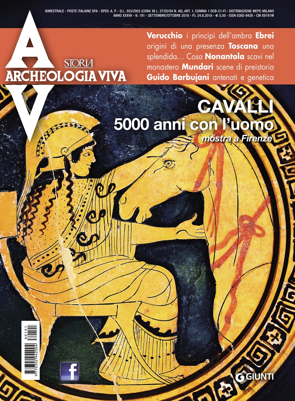 Archeologia Viva n. 191 - settembre/ottobre 2018