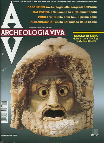 Archeologia Viva n. 72 - novembre/dicembre 1998